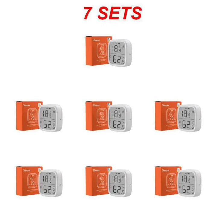 SONOFF SNZB-02D Zigbee Temperature Humidity Sensor Smart Home Remote Real-time Monitor Via Ewelink Alexa Google Home Assistant