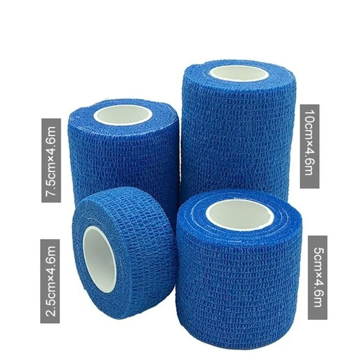 Self-adhesive elastic bandage for first aid kit