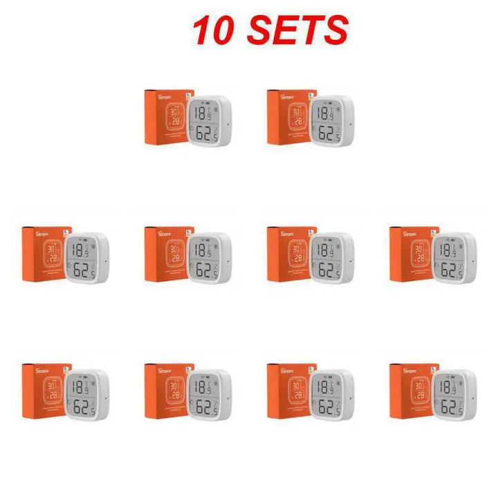 SONOFF SNZB-02D Zigbee Temperature Humidity Sensor Smart Home Remote Real-time Monitor Via Ewelink Alexa Google Home Assistant