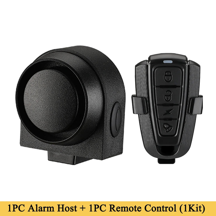 Anchtek Motorcycle Bike Alarm USB Charging Wireless  Anti theft 115dB Vibration Detector Electric Moto Car Alarm System