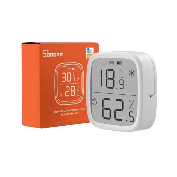 SONOFF SNZB-02D Zigbee Temperature Humidity Sensor Smart Home Remote Real-time Monitor Via Ewelink Alexa Google Home Assistant