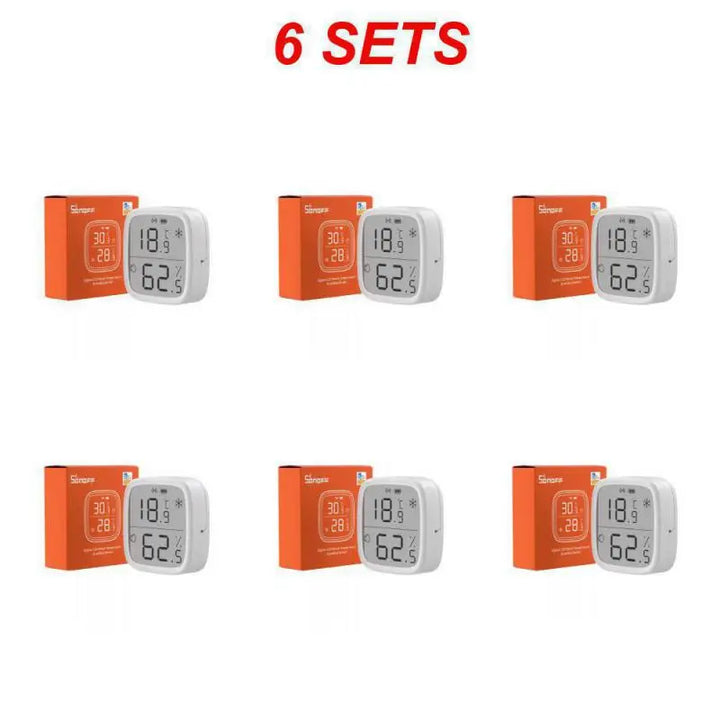 SONOFF SNZB-02D Zigbee Temperature Humidity Sensor Smart Home Remote Real-time Monitor Via Ewelink Alexa Google Home Assistant