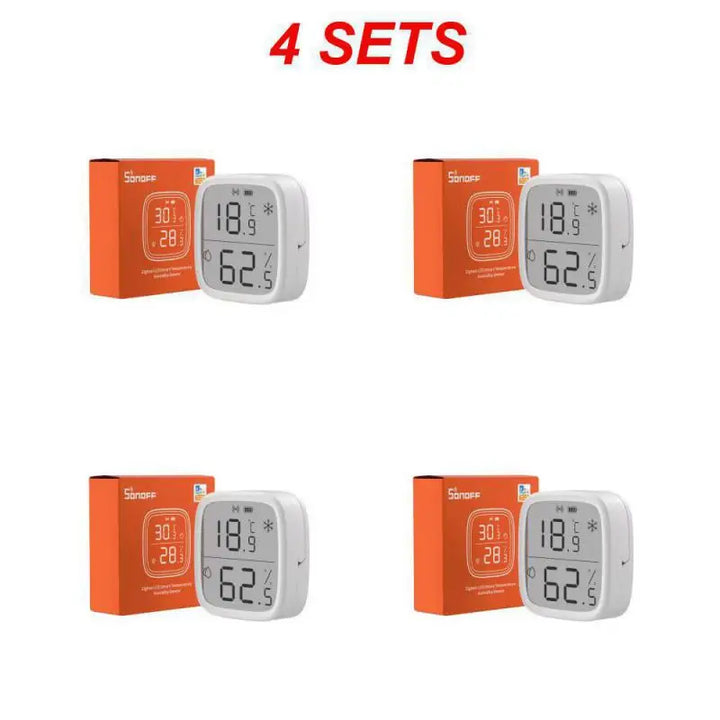 SONOFF SNZB-02D Zigbee Temperature Humidity Sensor Smart Home Remote Real-time Monitor Via Ewelink Alexa Google Home Assistant