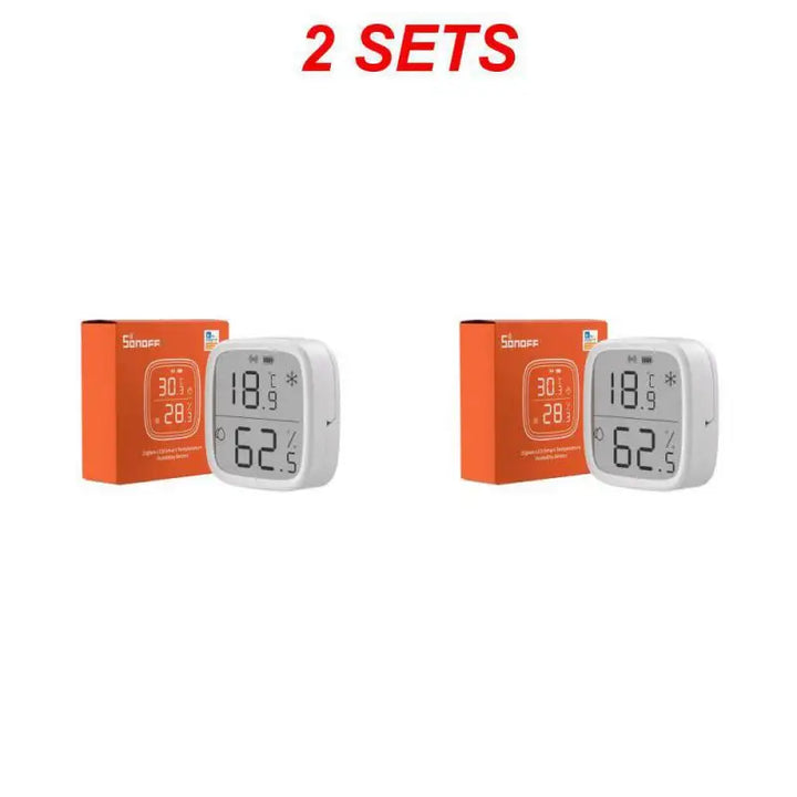 SONOFF SNZB-02D Zigbee Temperature Humidity Sensor Smart Home Remote Real-time Monitor Via Ewelink Alexa Google Home Assistant