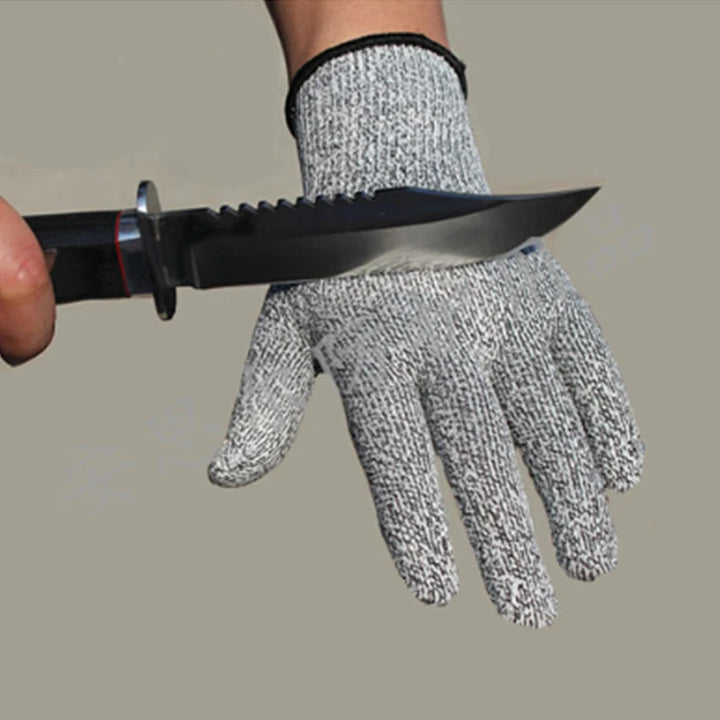 Grade 5 Anti-cut Gloves Safety Cut Proof Stab Resistant  Kitchen Scratch Resistant Glass Cutting Safety Protection For Gardeners