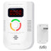 Plug-in carbon monoxide detectors with LED digital display.