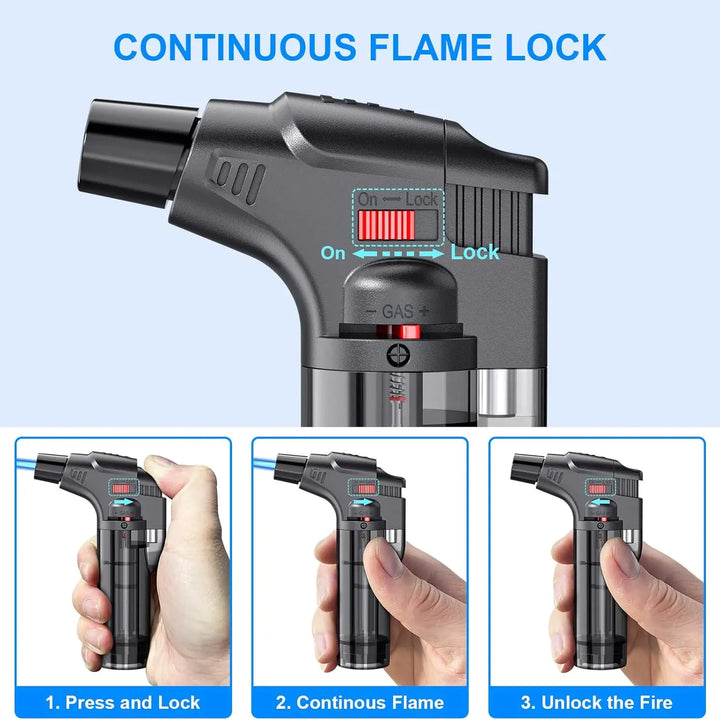 Torch Lighters -  4 Pack