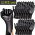 Black PVC disposable gloves for - General use